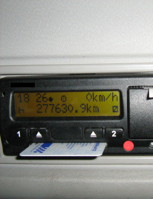 Κάρτα ψηφιακού ταχογράφου